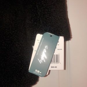 Sebby Jackets & Coats - Black Teddy Coat Sebby Jackets & Coats - Black Teddy Coat